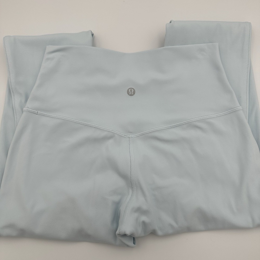 Lululemon Align High-Rise 28" Leggings‎ Pant Ocean Air Pale Blue Women's Size 6